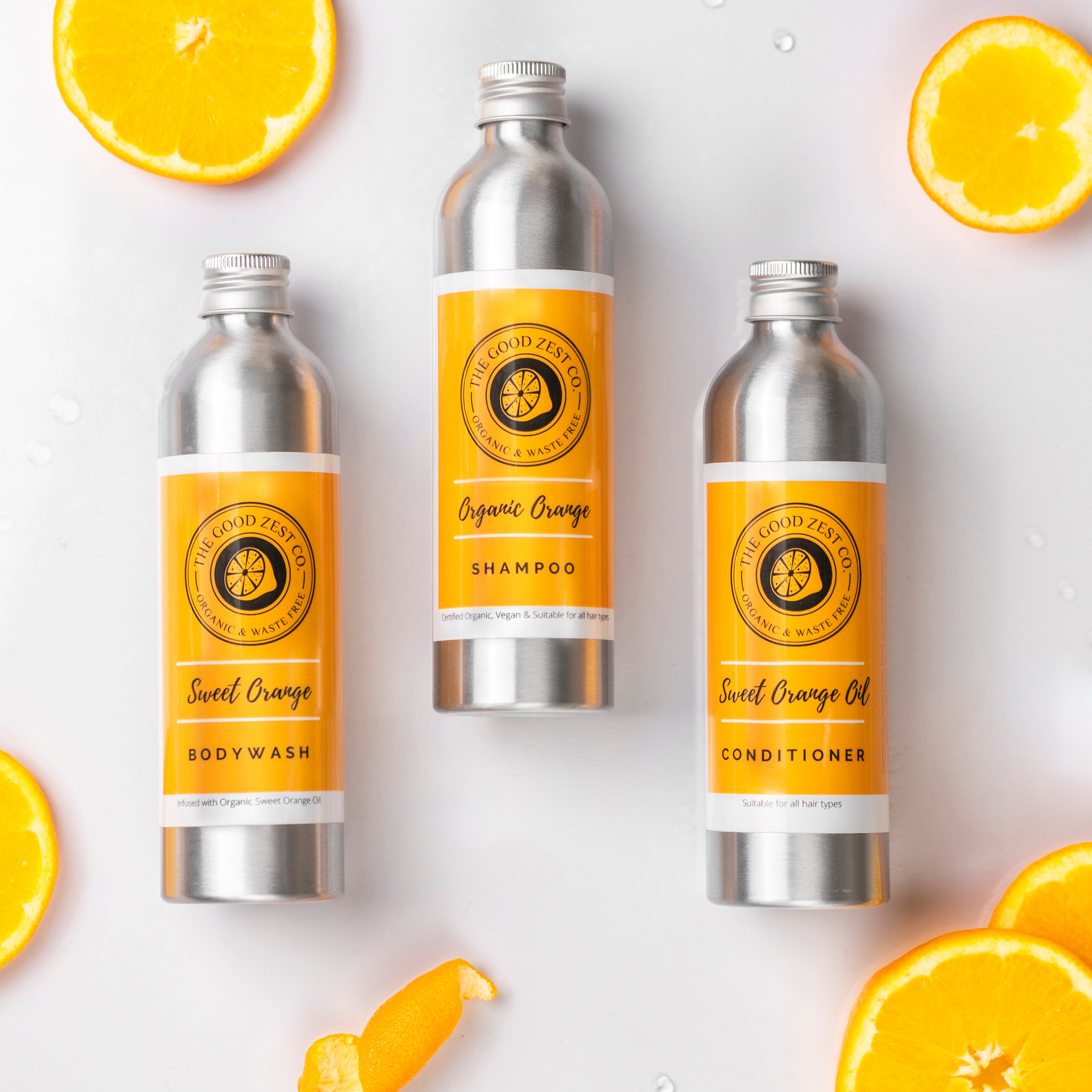 Organic Orange Trio Set The Good Zest Company