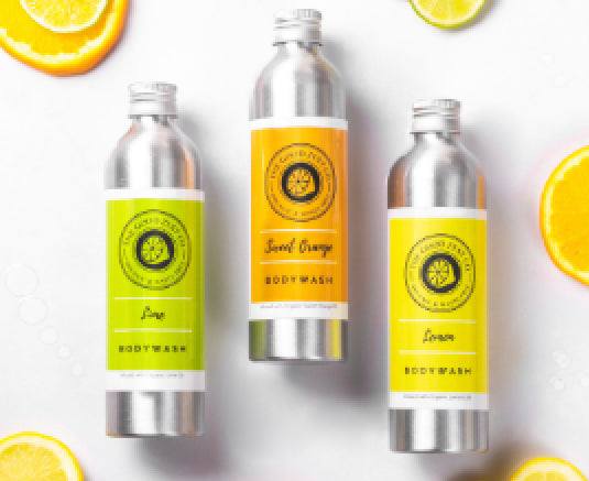 Organic Zesty Body Wash Gift Set