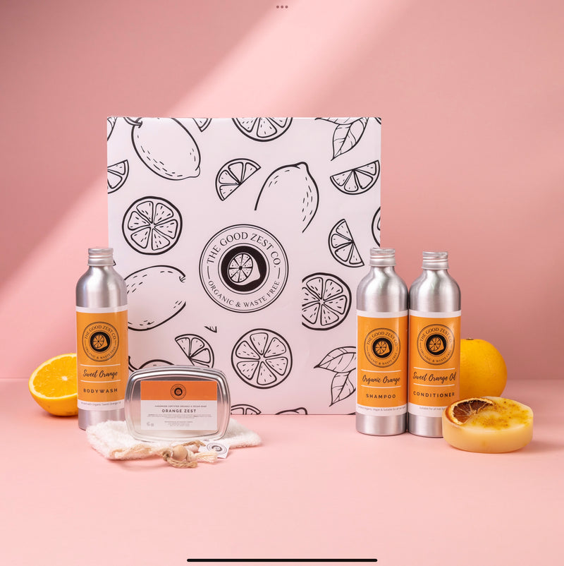 Organic Moisturising Sweet Orange Gift Box