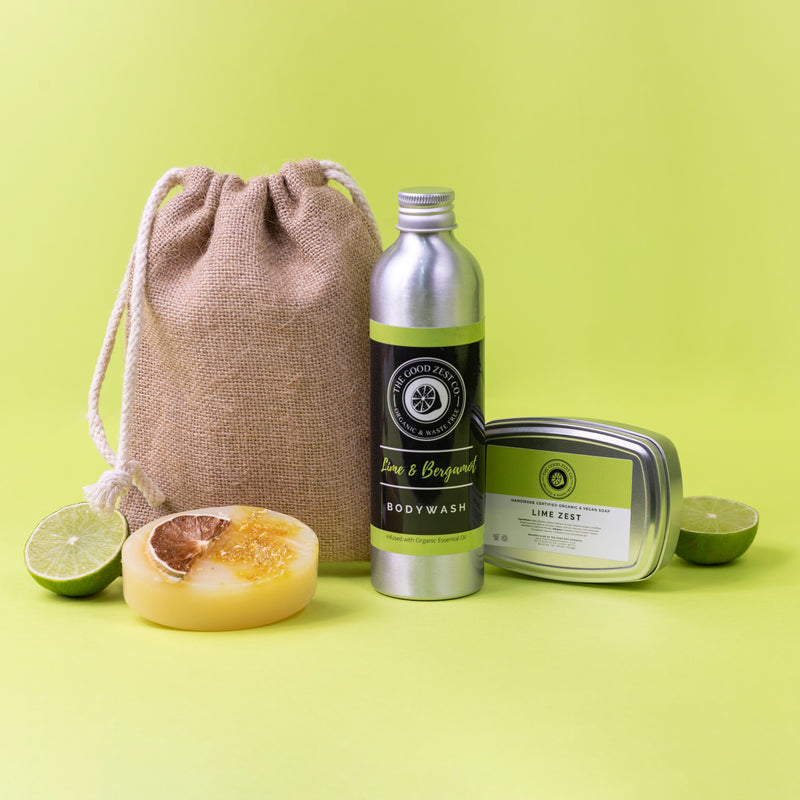 Organic Zingy Shower Gift Set