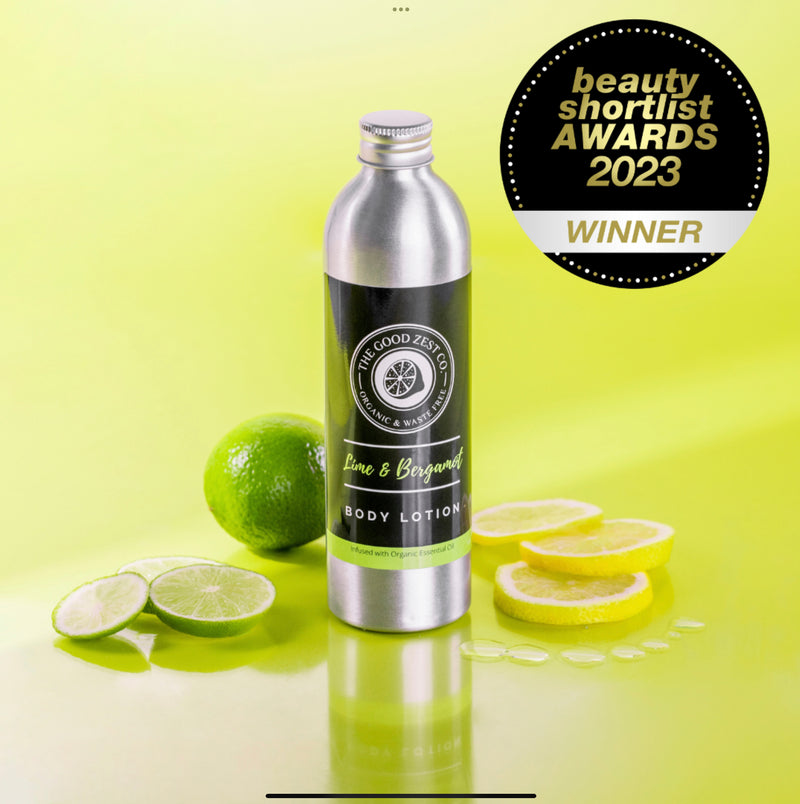 Organic Lime & Bergamot Body Lotion