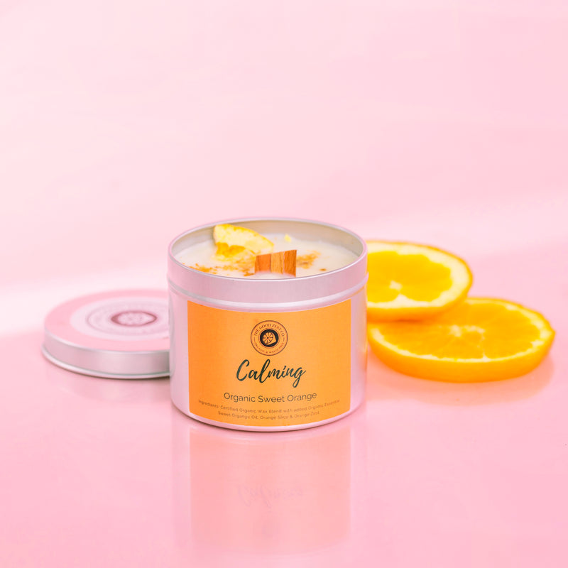 Organic Sweet Orange Candle