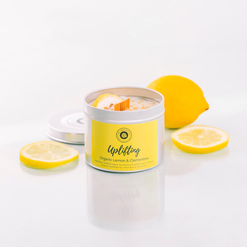 Organic Lemon & Clementine Candle