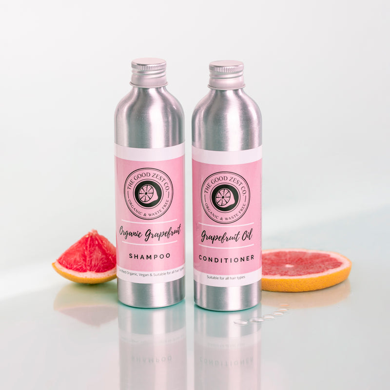 Organic Strengthening Grapefruit Shampoo & Conditioner Duo