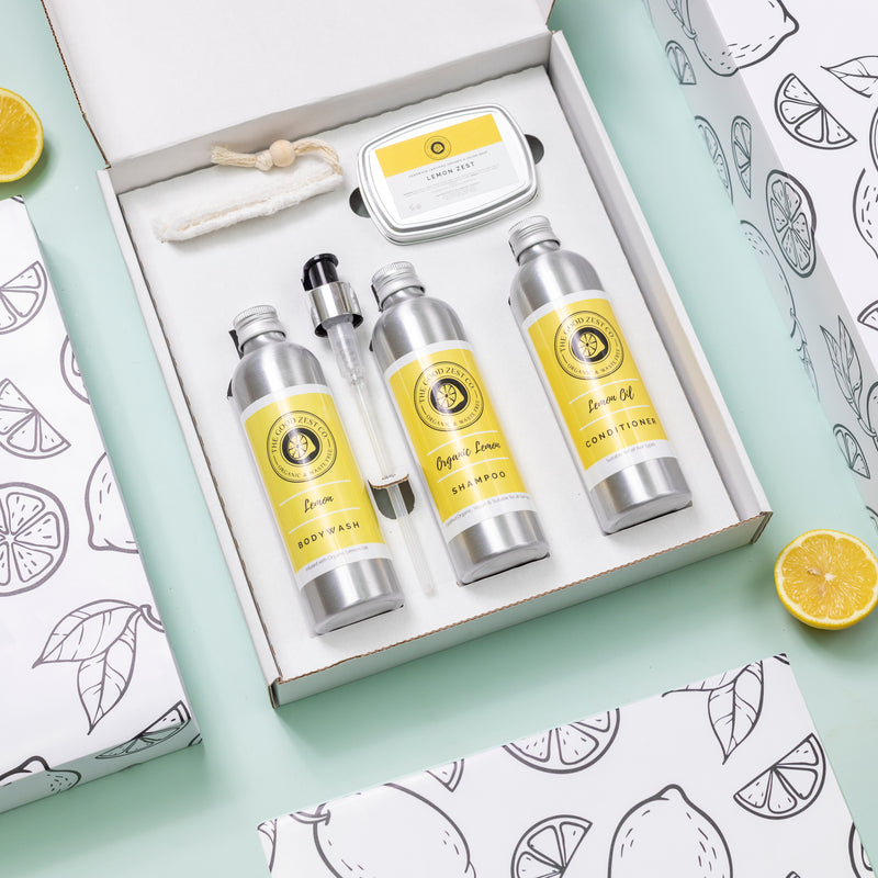 Organic Uplifting Lemon Gift Box