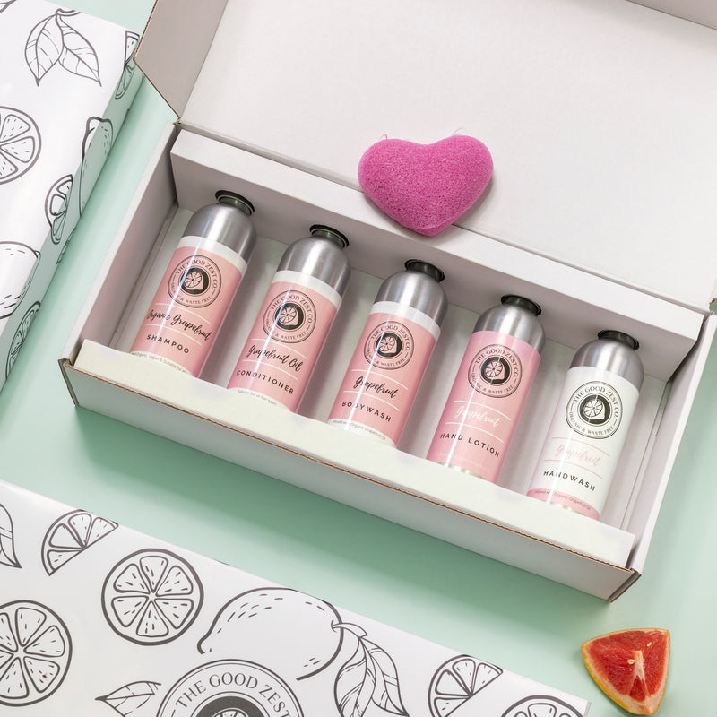 Organic Strengthening Grapefruit Hand & Body Gift Box